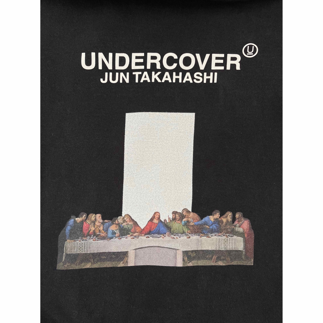 UNDERCOVERアンダーカバー　最後の晩餐　プルオーバーパーカー　ブラック2