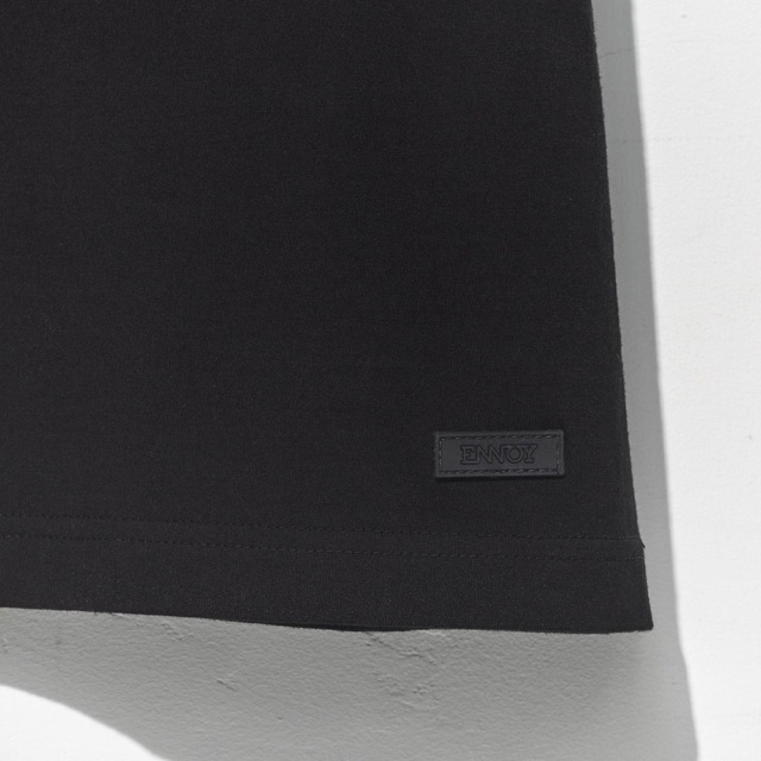 ENNOY 3PACK T-SHIRTS (BLACK) - Tシャツ/カットソー(半袖/袖なし)