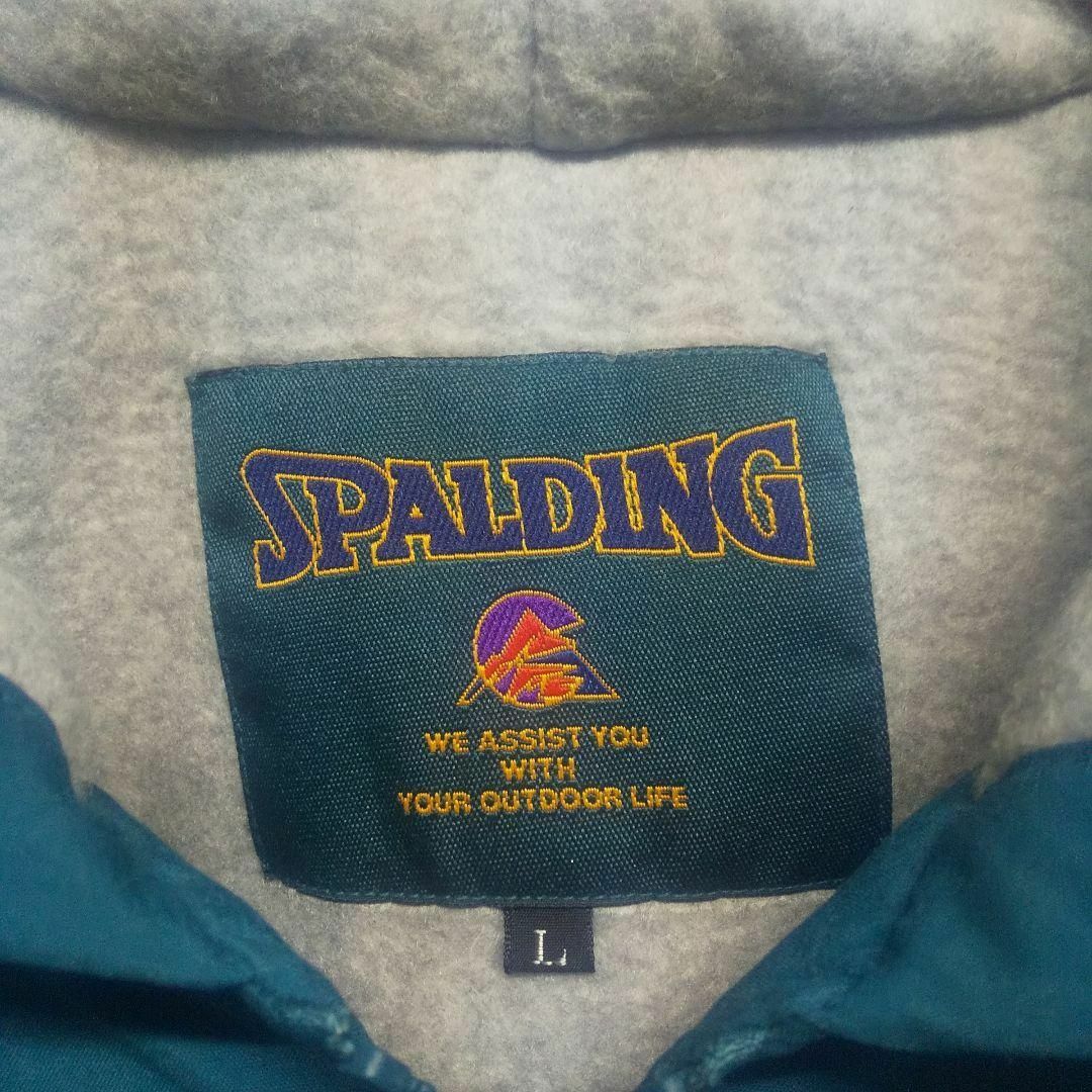 SPALDING(スポルディング)の90s SPALDING アノラック パーカー L プルオーバー ナイロン メンズのジャケット/アウター(マウンテンパーカー)の商品写真