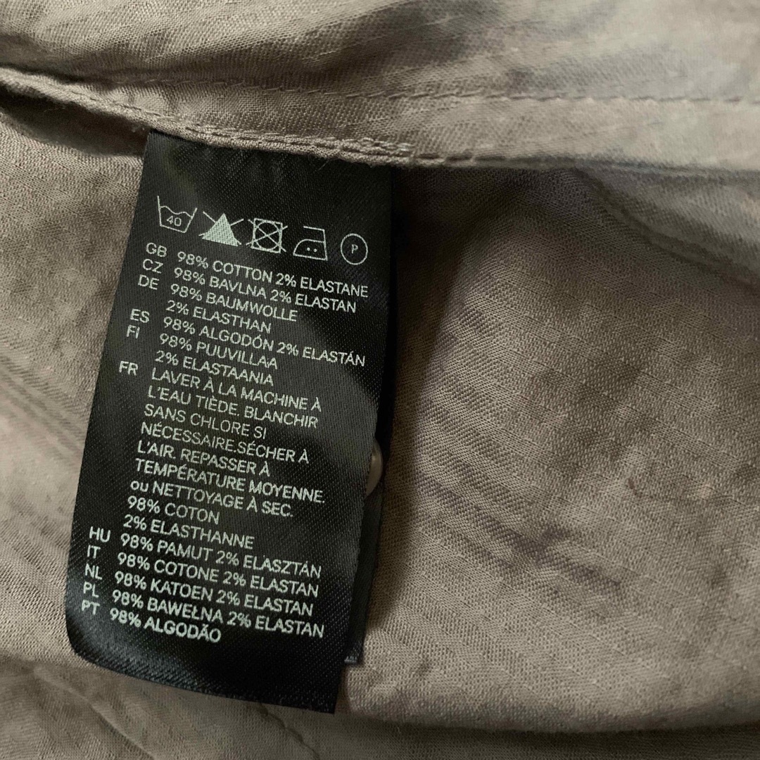 H&M(エイチアンドエム)のシャツ レディースのトップス(シャツ/ブラウス(長袖/七分))の商品写真