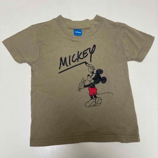 ディズニー(Disney)の《ディズニー》ミッキーマウスTシャツ　100センチ(Tシャツ/カットソー)