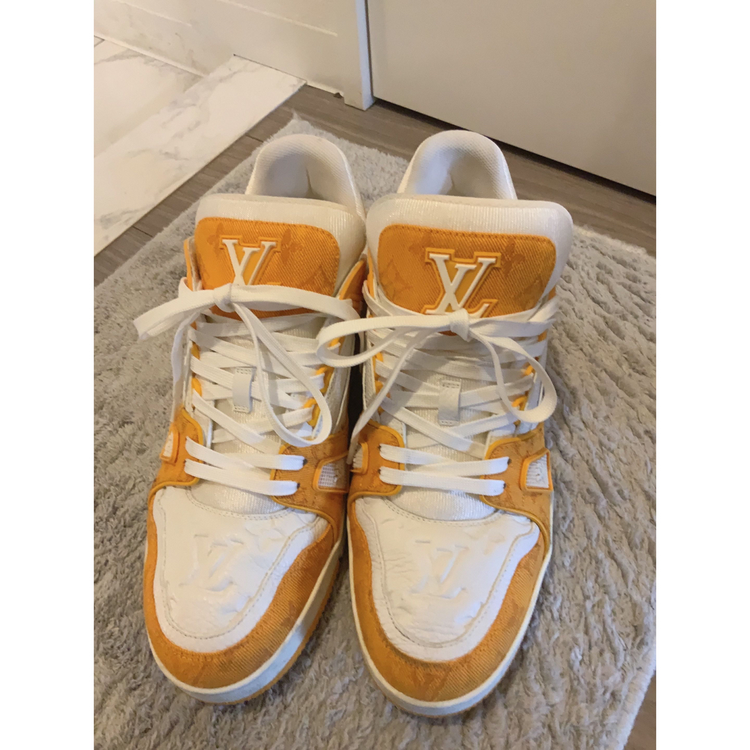 限定色!ルイヴィトン トレイナー モノグラム デニム Louis Vuitton