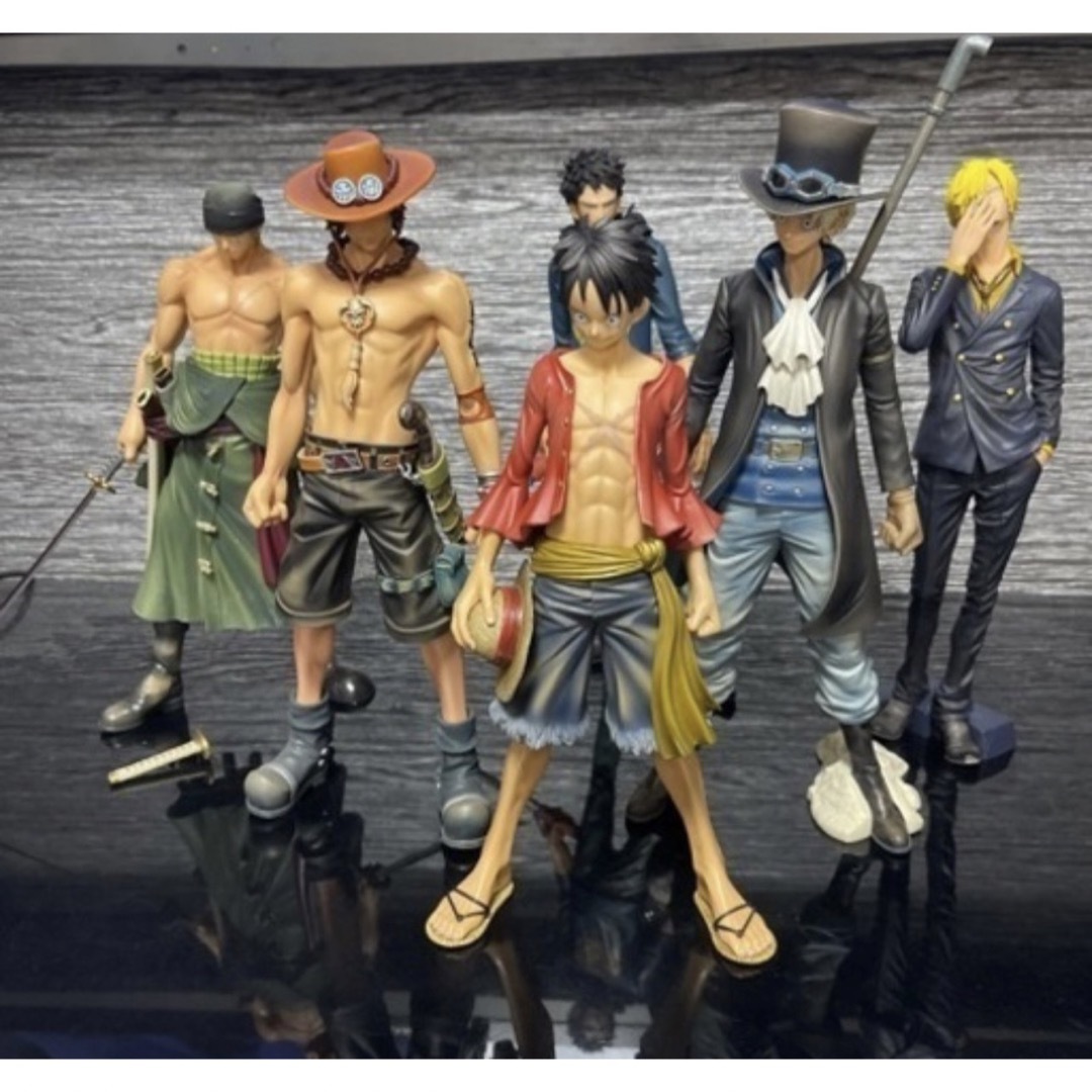 ONE PIECE フィギュア 6体セット まとめ売りの通販 by shop shop|ラクマ