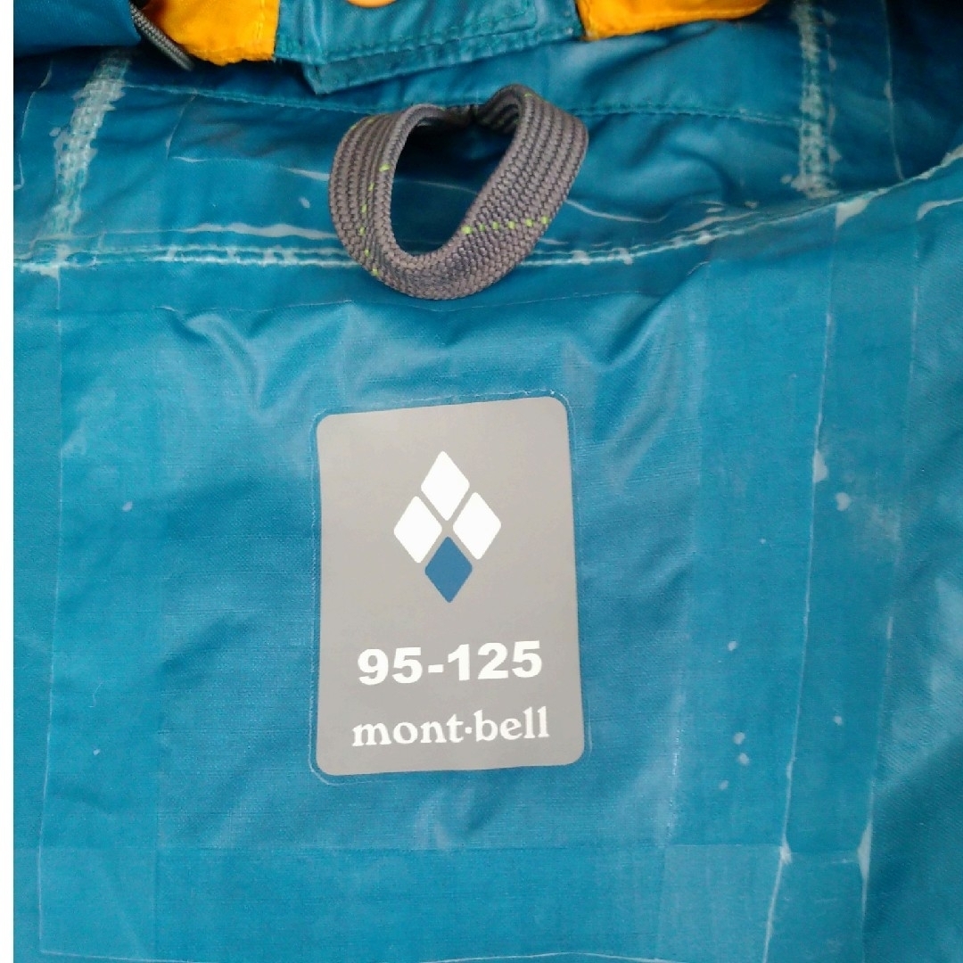 mont bell(モンベル)の☆mont-bell☆キッズレインポンチョ☆ キッズ/ベビー/マタニティのこども用ファッション小物(レインコート)の商品写真