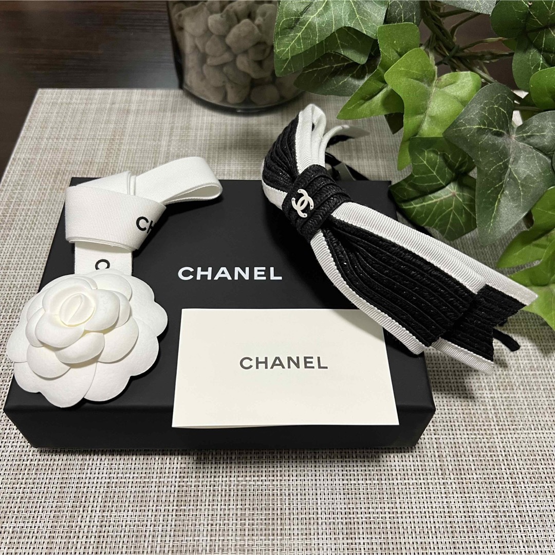 CHANEL シャネル カチューシャ リボン 新品 未使用 | フリマアプリ ラクマ