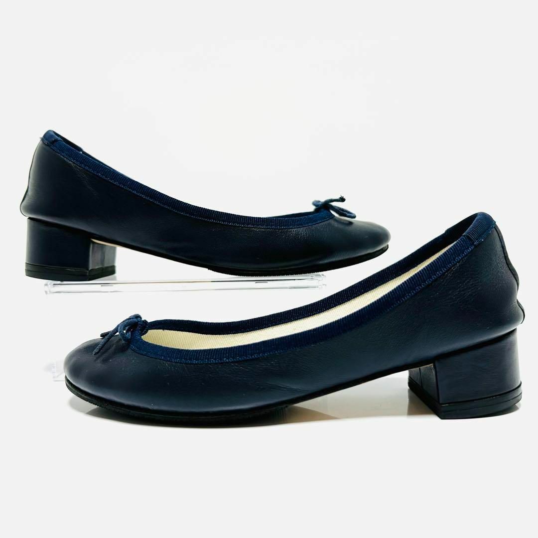 レペット　repetto バレエシューズ　CAMILLE 黒36 本皮