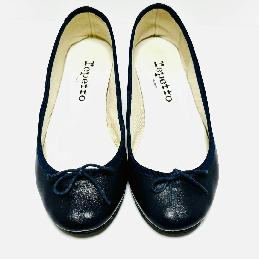 レペット　repetto バレエシューズ　CAMILLE 黒36 本皮