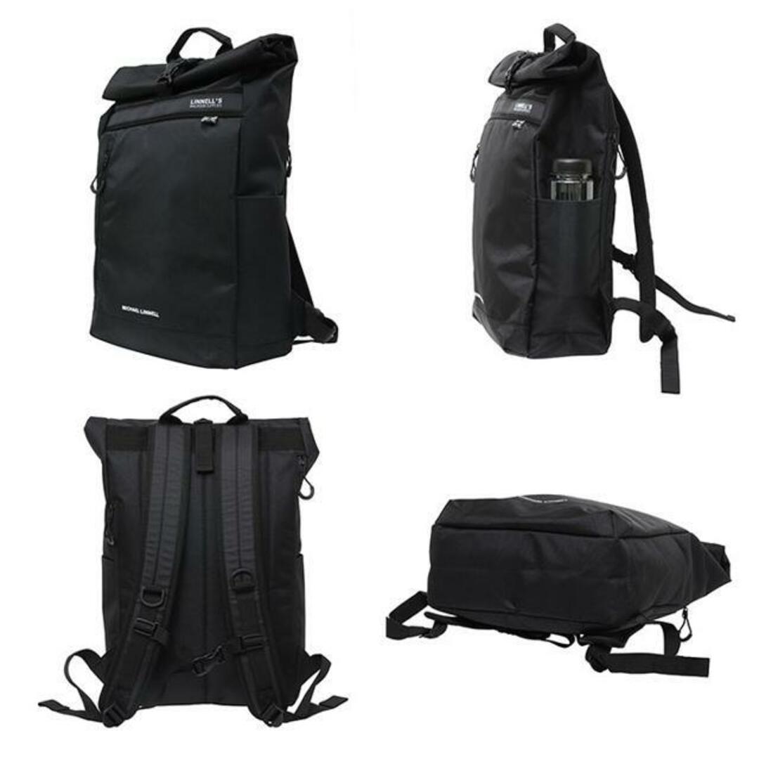 Michael Linnell マイケルリンネル Roll Top Backpack ML-035 メンズのバッグ(バッグパック/リュック)の商品写真