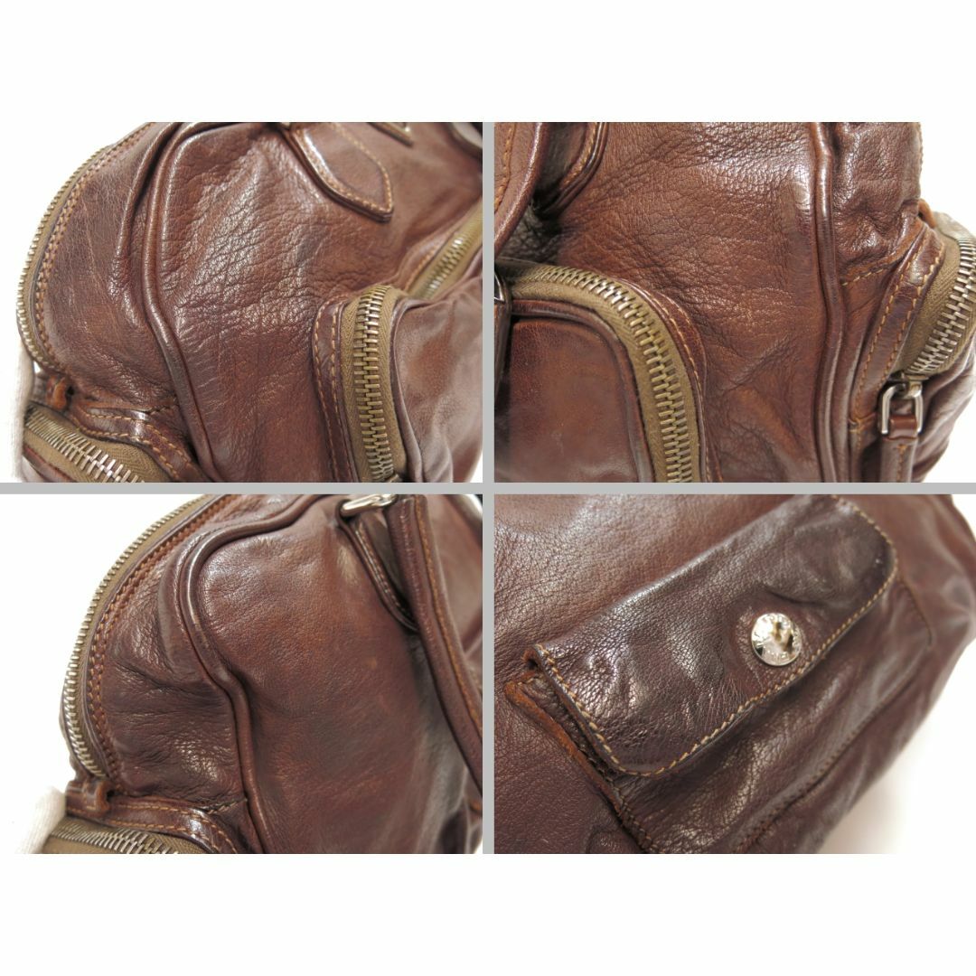 プラダ トートバッグ レザー 茶 ブラウン系 PRADA 18666301