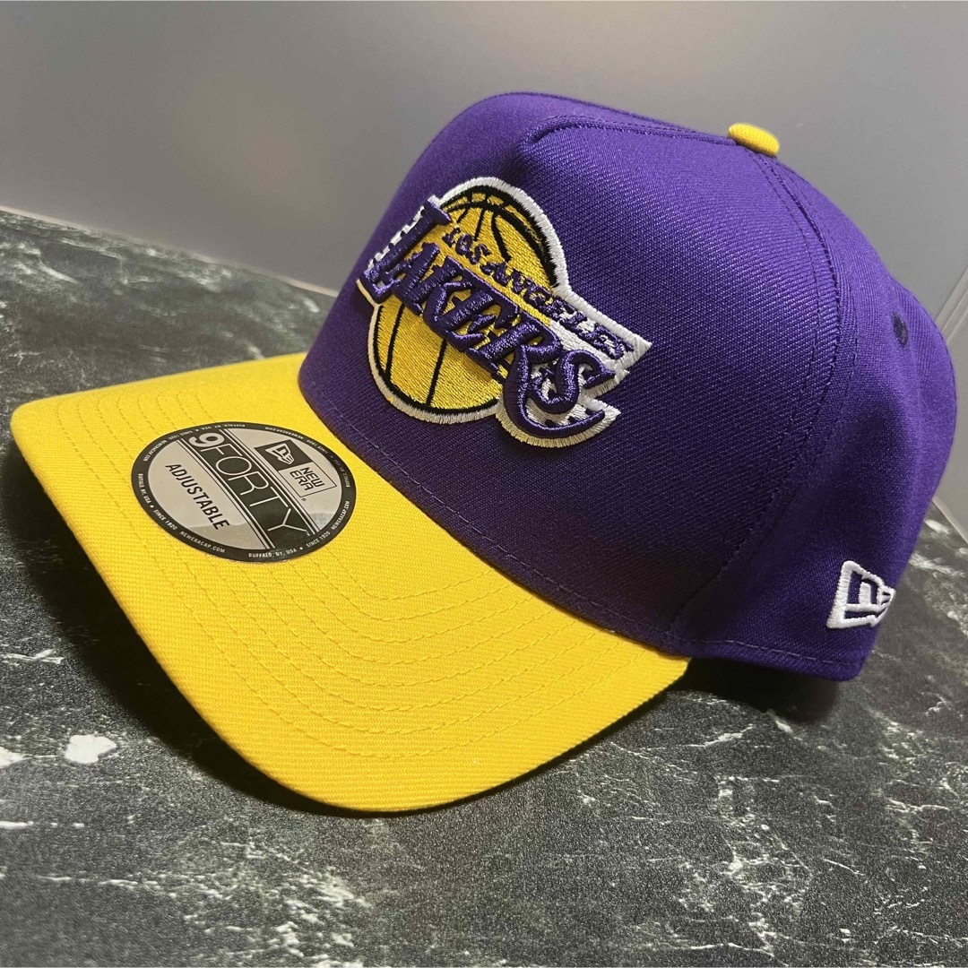 レアキャップ【激レア】NEW ERA レイカーズ NBA 9FORTY A-Frame