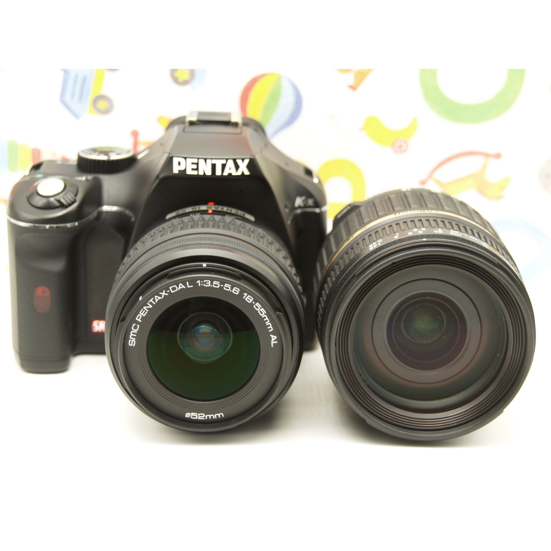 PENTAX - ❤️Wi-Fi❤️ペンタックス k-x 一眼レフカメラ(ダブルレンズ ...