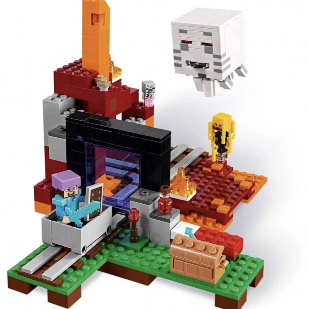 新品未使用 送料無料 レゴ(LEGO) マインクラフト 闇のポータル 21143 キッズ/ベビー/マタニティのおもちゃ(知育玩具)の商品写真