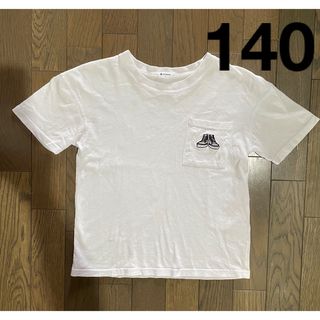 コンバース(CONVERSE)のコンバース　白Tシャツ　140(Tシャツ/カットソー)