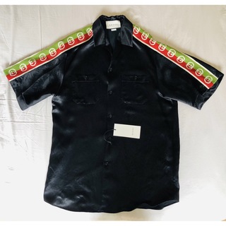 グッチ(Gucci)のGUCCI半袖シャツ46 VACATION SHIRTGGトラックジャージパンツ(シャツ)