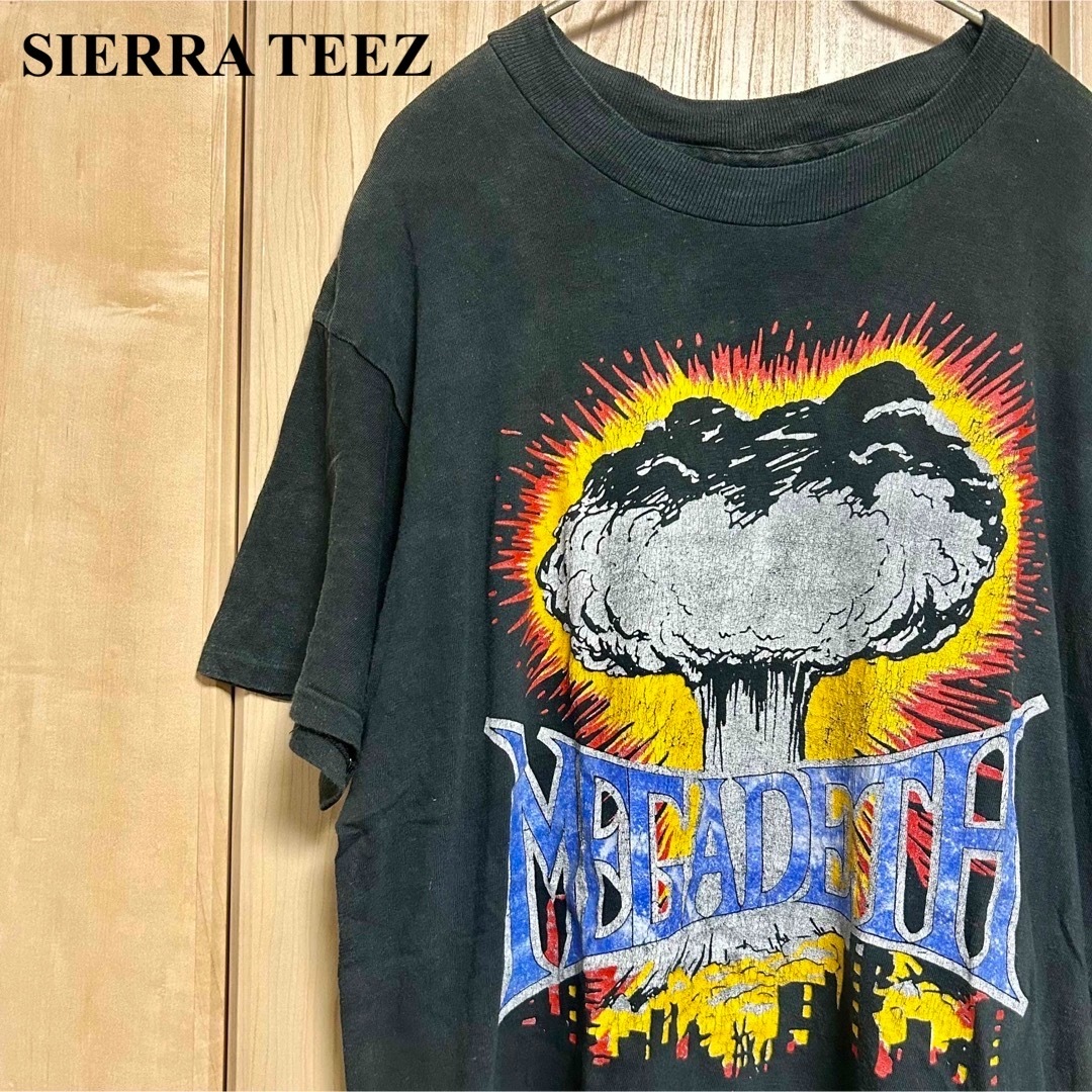 VINTAGE❗️MEGADETH メガデス バンドT SIERRA TEEZ