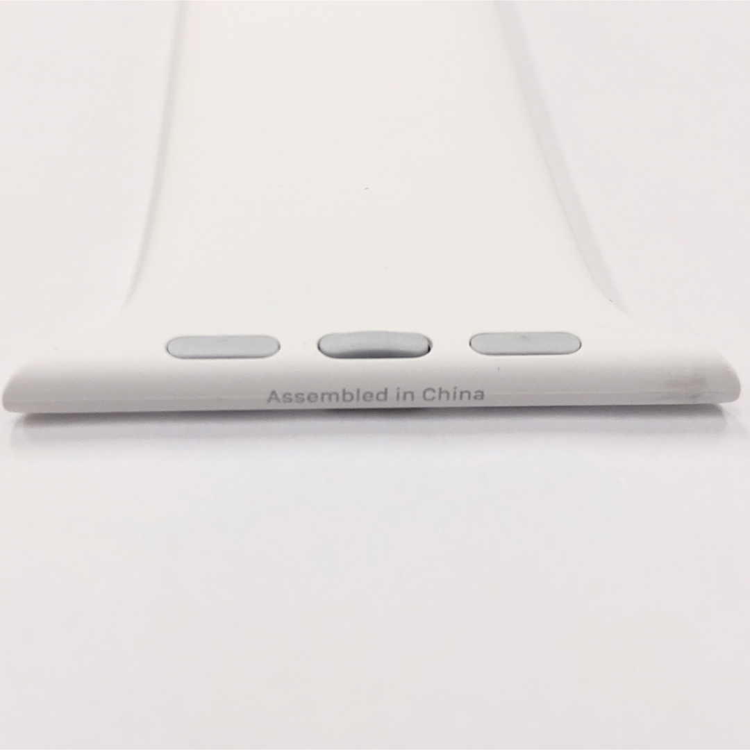 Apple Watch 新品 アップルウォッチ スポーツバンド Apple純正品 白バンド 44mm用の通販 by トロコス Apple Watch スポーツ バンド 44mm 純正 ホワイト 白