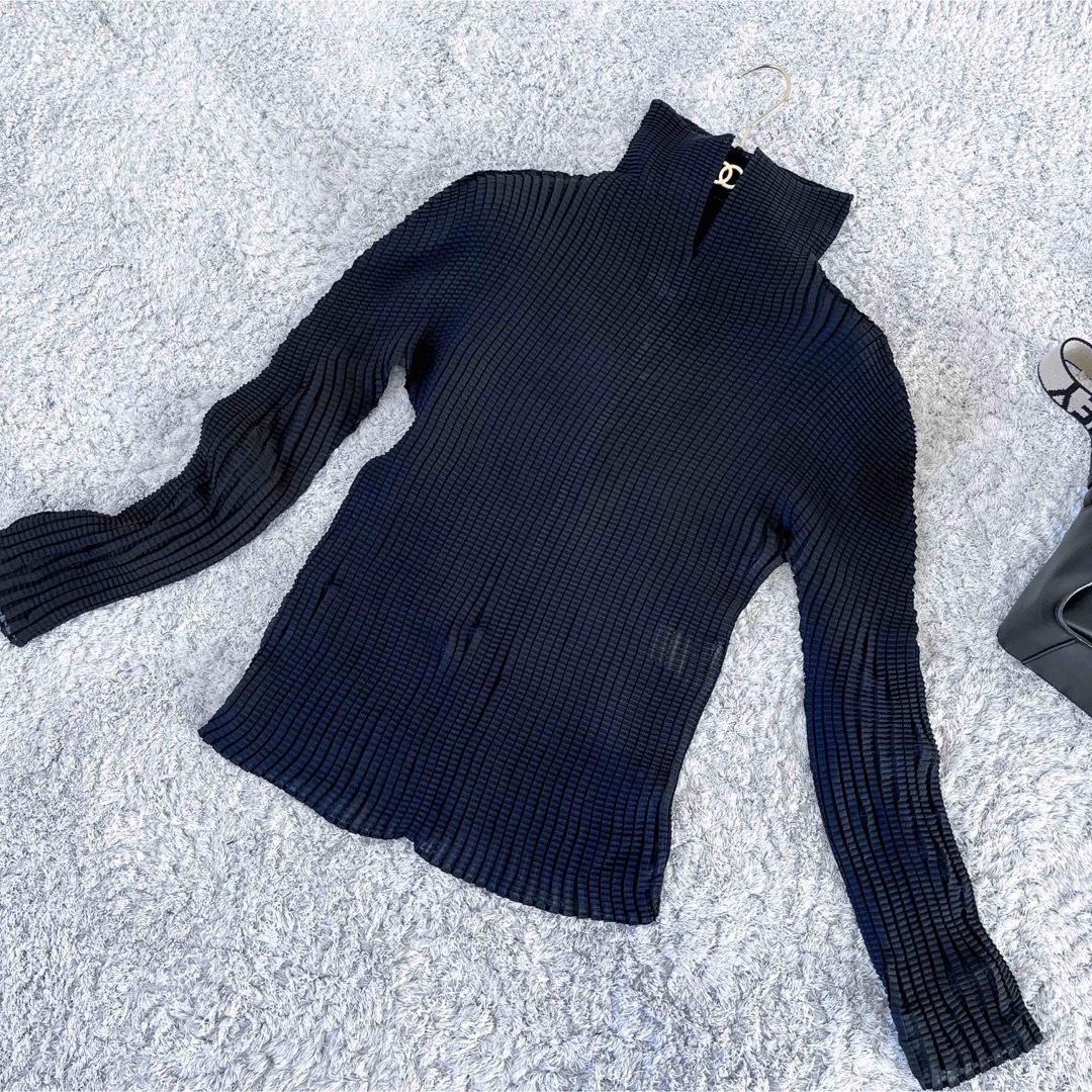 ISSEY MIYAKE ハイネックトップス M | propagandaemidia.com.br