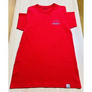 カーハート(carhartt)のカーハート　CARHARTT tシャツ　レッド　赤(Tシャツ/カットソー(半袖/袖なし))