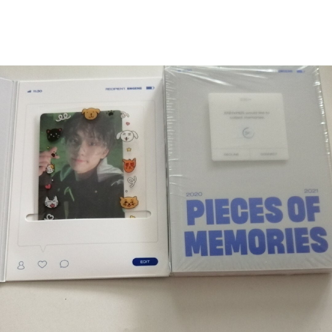 100％本物 ENHYPEN Pieces of memories トレカ ジョンウォン