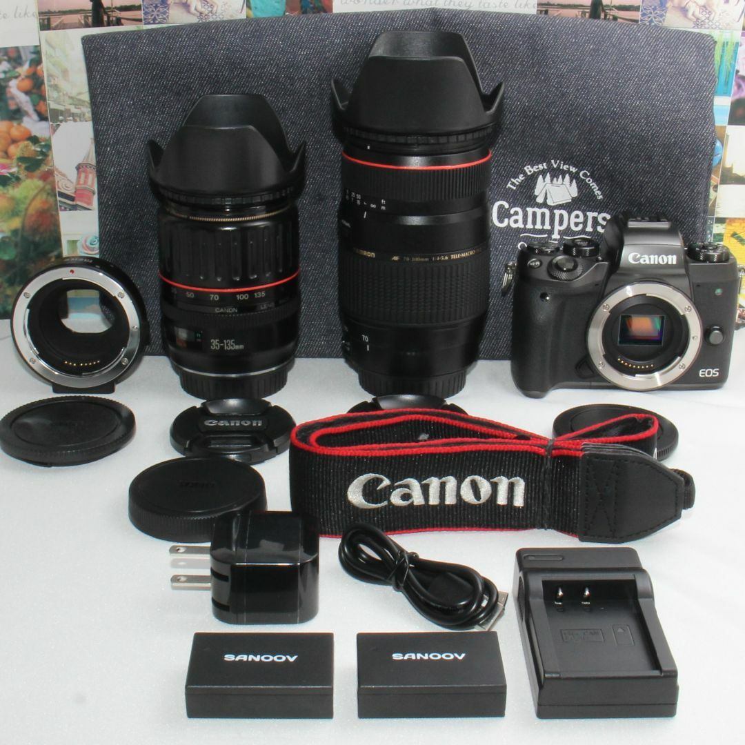 ❤️予備バッテリー付き❤️Canon EOS 9000D ダブルズームセット❤️