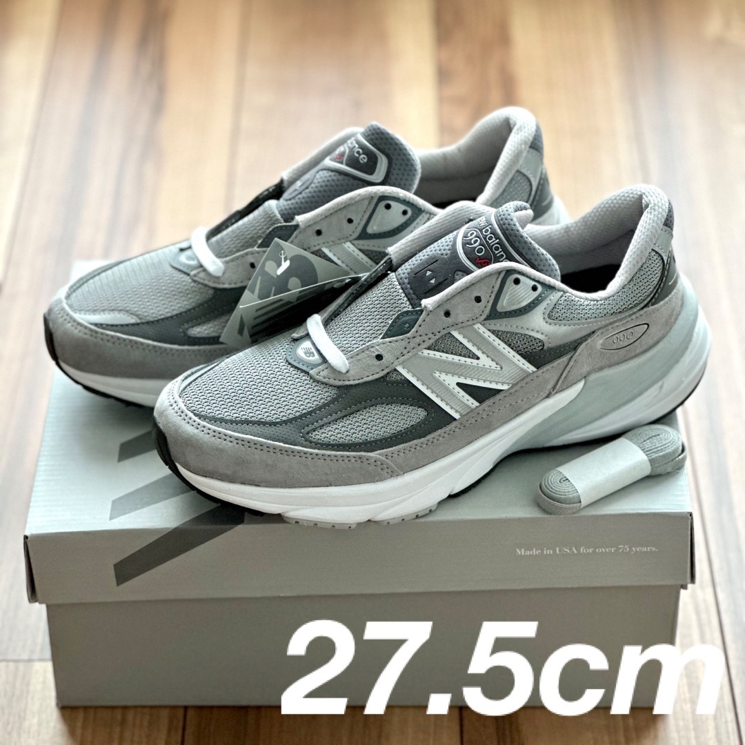 New Balance  M990V6 M990GL6 Gray 27.5cm