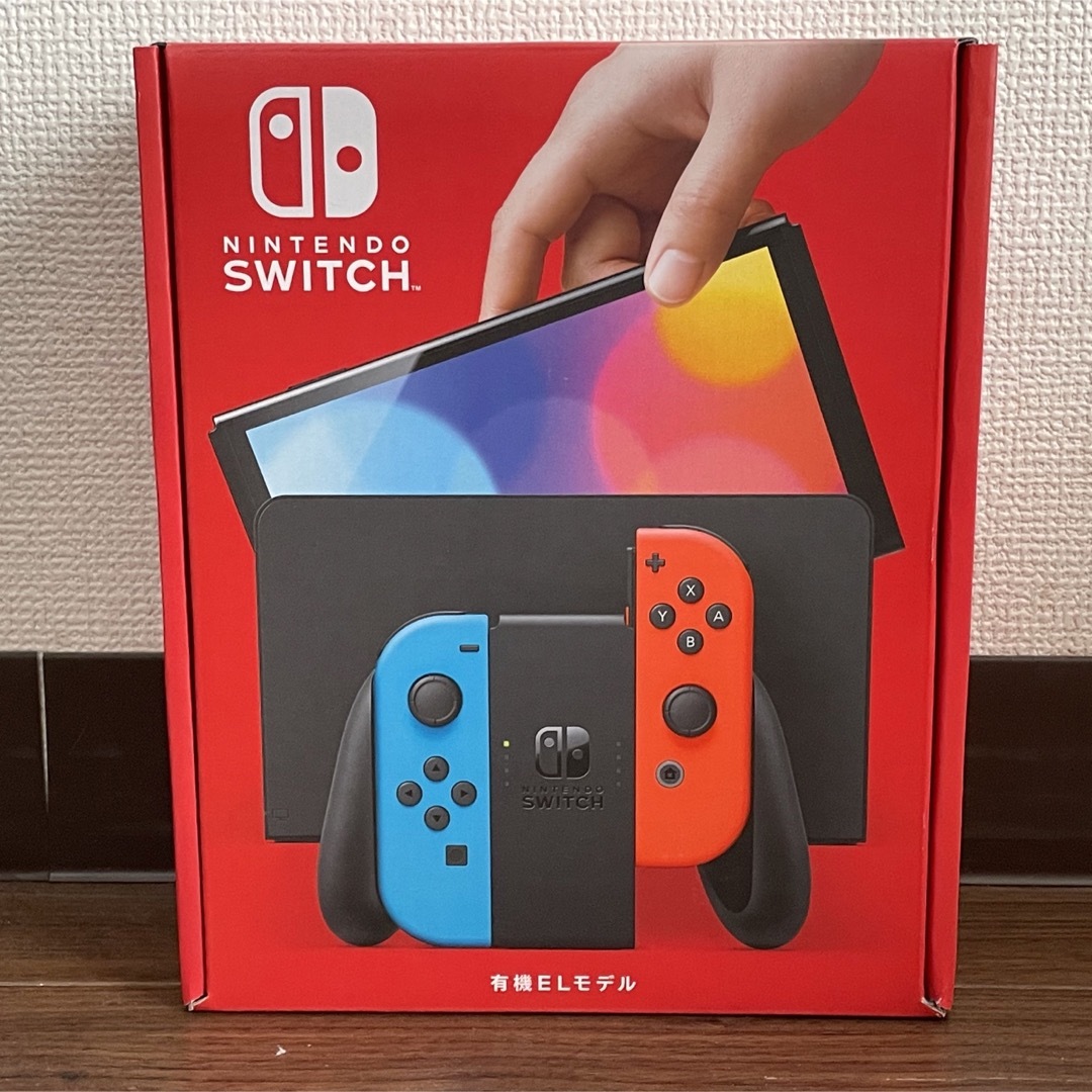 新品未開封 Nintendo Switch(有機EL.ネオン)