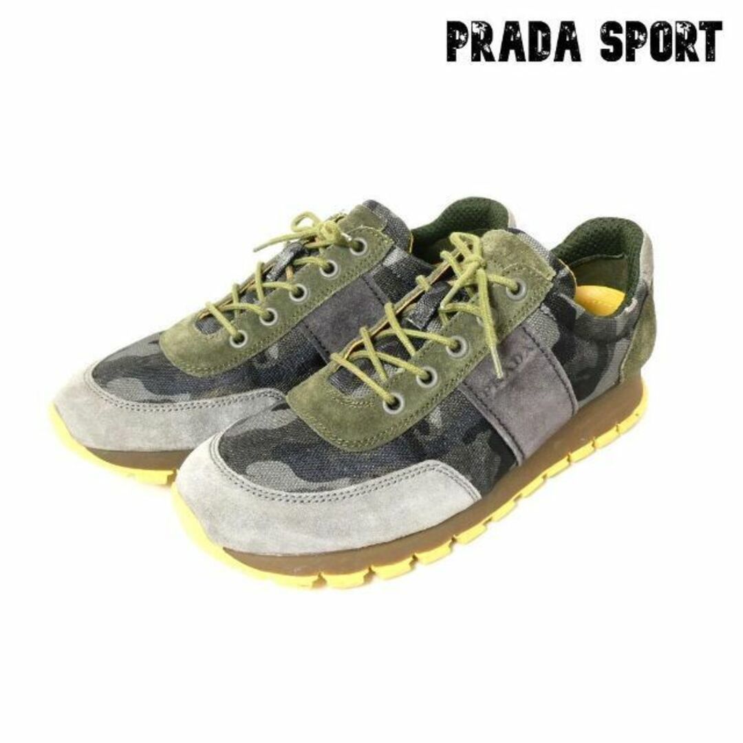 PRADA SPORT スエード ローカット スニーカー