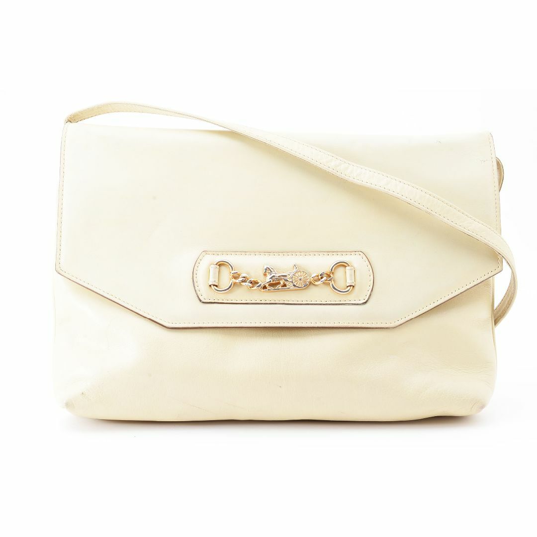 CELINE 馬車 金具 ショルダーバッグ セリーヌ Horse レザー-