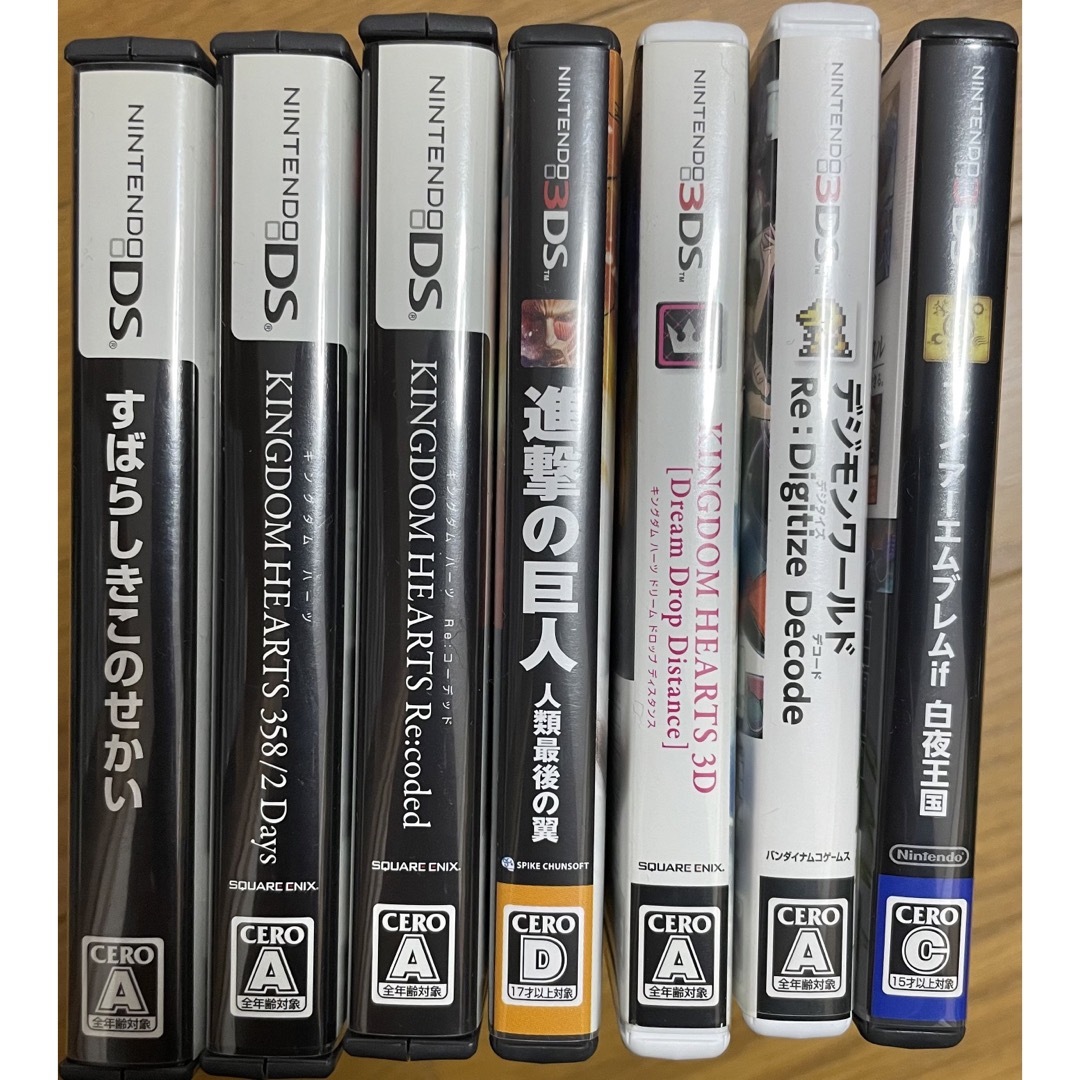 ニンテンドー ニンテンドーDSゲームソフト7本セットの通販 by