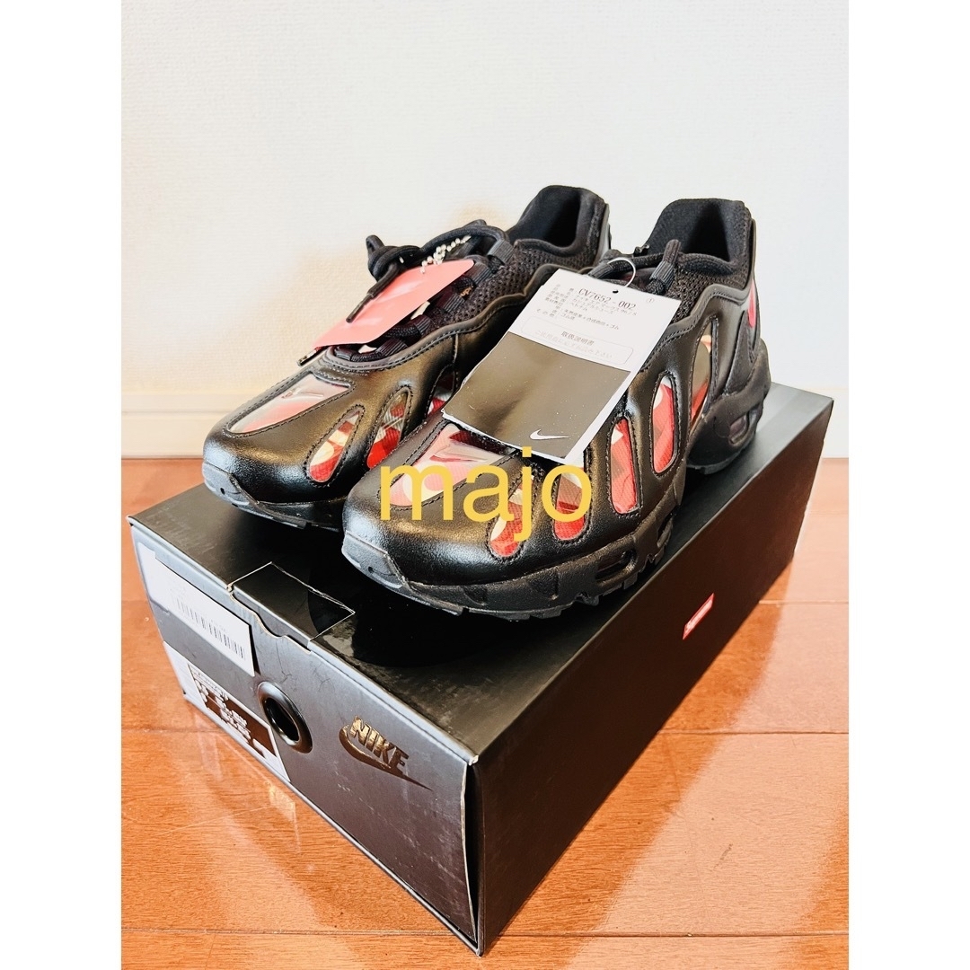 Supreme(シュプリーム)のSupreme Nike Air Max 96 Black 24.5cm メンズの靴/シューズ(スニーカー)の商品写真