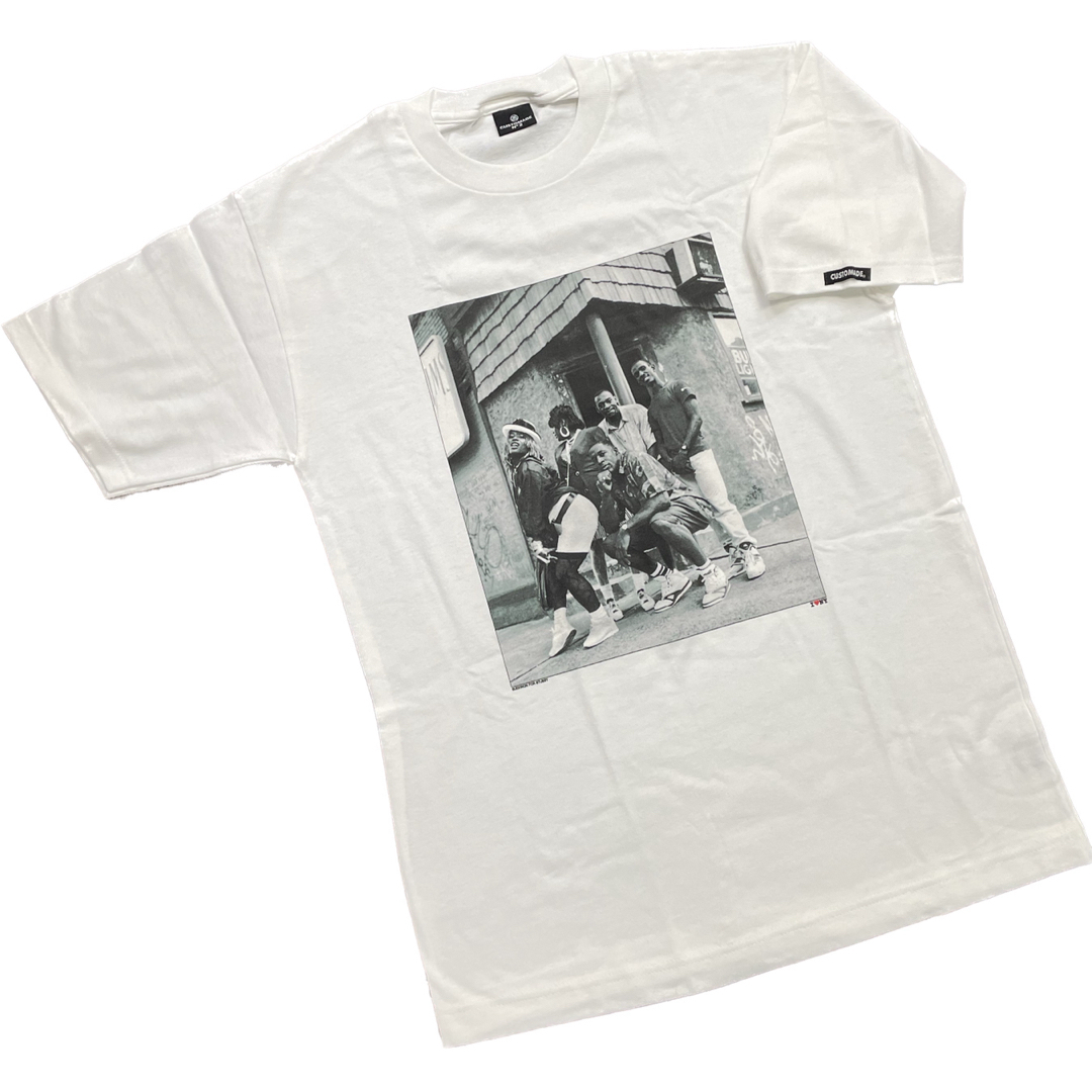 【STUSSY】90s old stussy フォトTシャツ 白 XL ⑧