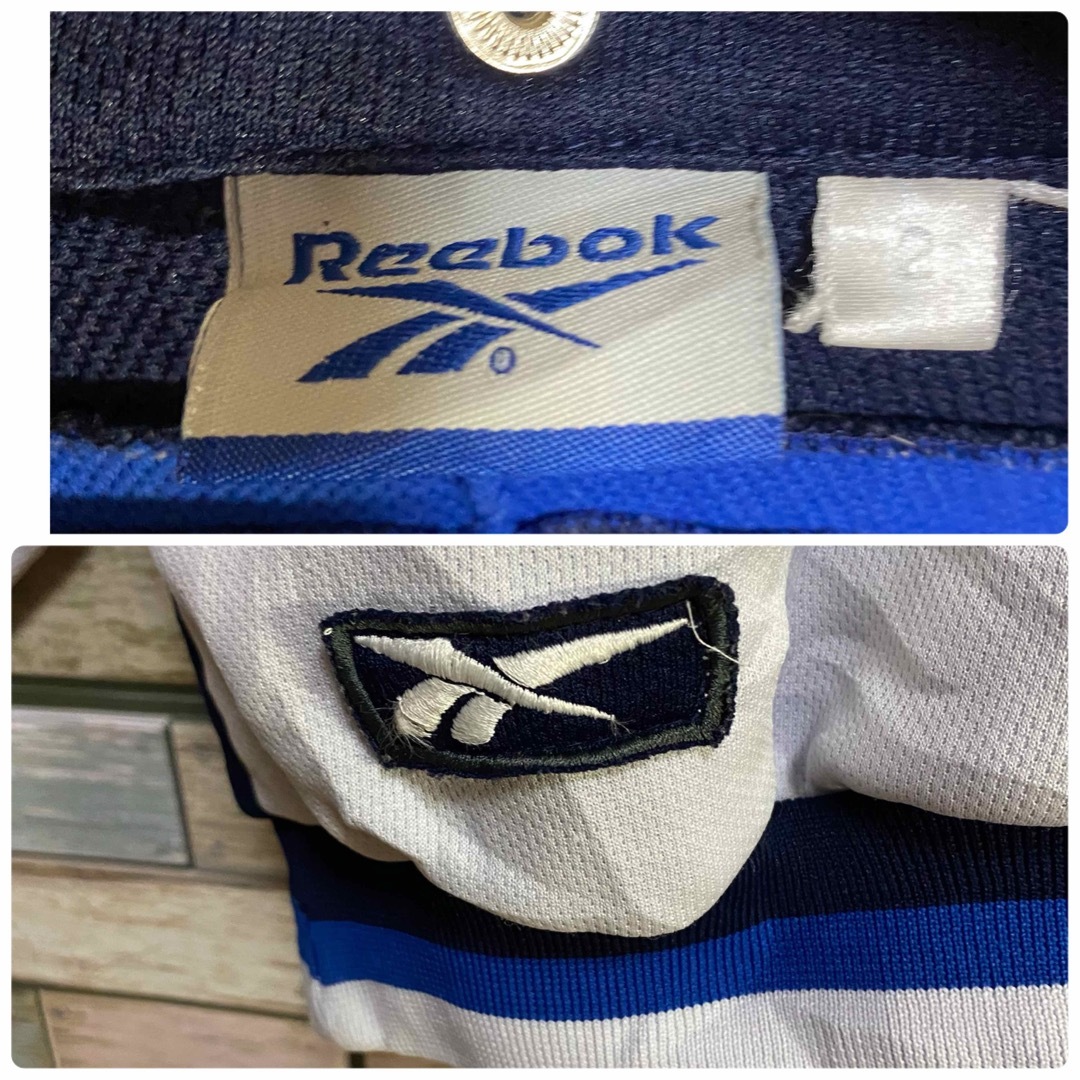 Reebok(リーボック)の【90's】リーボック　ジャージ　トラックジャケット　フーディ　ビッグロゴ メンズのトップス(ジャージ)の商品写真