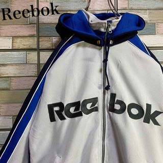 リーボック(Reebok)の【90's】リーボック　ジャージ　トラックジャケット　フーディ　ビッグロゴ(ジャージ)