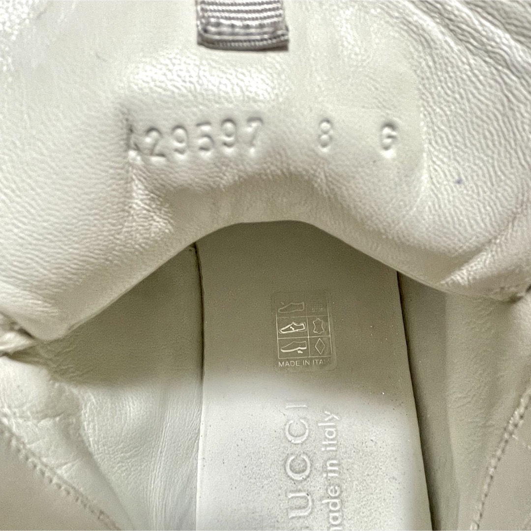 GUCCI グッチ グリッター ハイカットスニーカー シェリーライン GUCCI グッチ グリッター ハイカットスニーカー シェリーライン