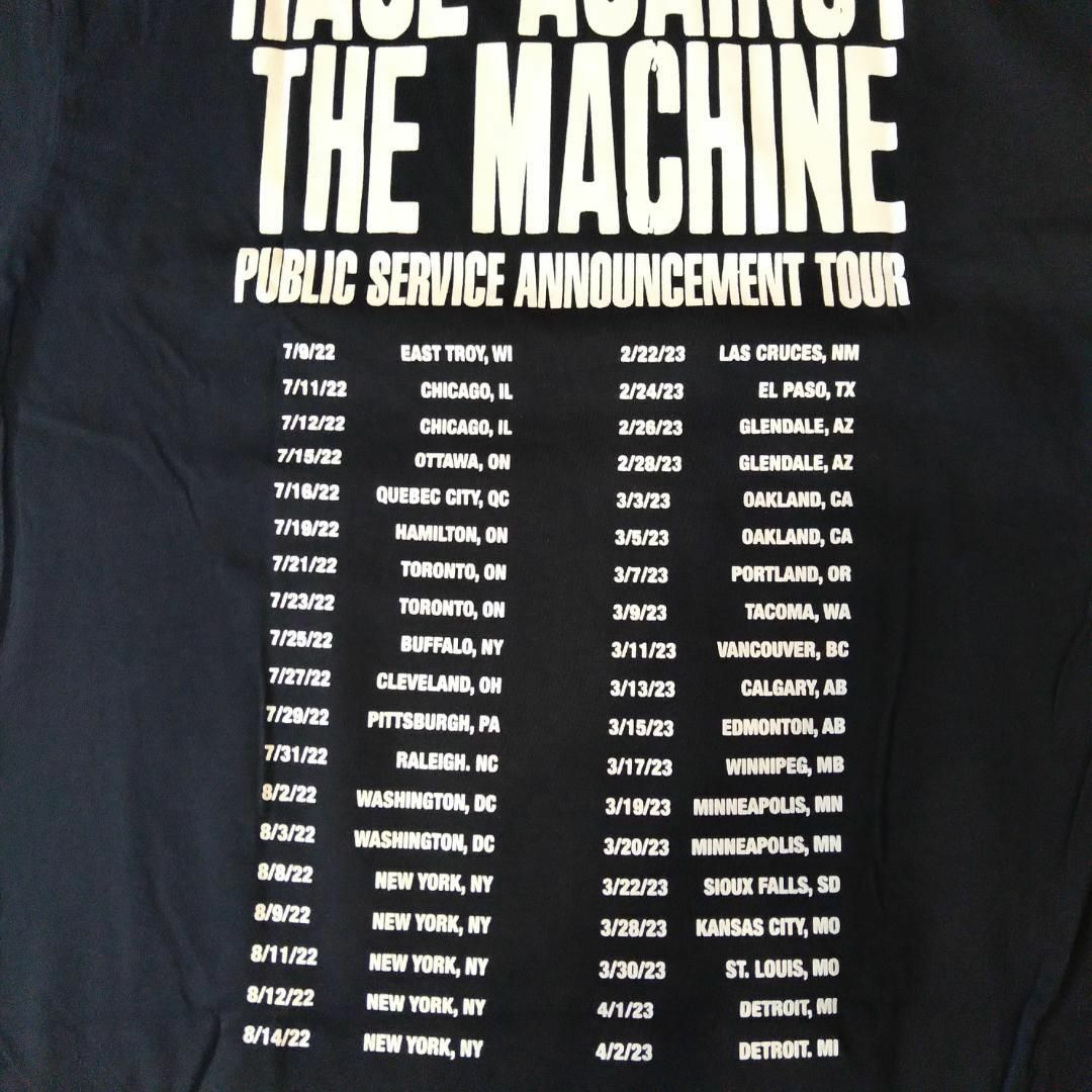 公式 レイジアゲインストザマシーン 2022 ツアーTシャツ Lサイズ 公式 レイジアゲインストザマシーン 2022 ツアーTシャツ Lサイズ