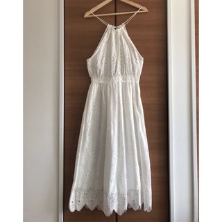 ザラ(ZARA)のZARA  コットンレース 花柄ワンピース(ロングワンピース/マキシワンピース)