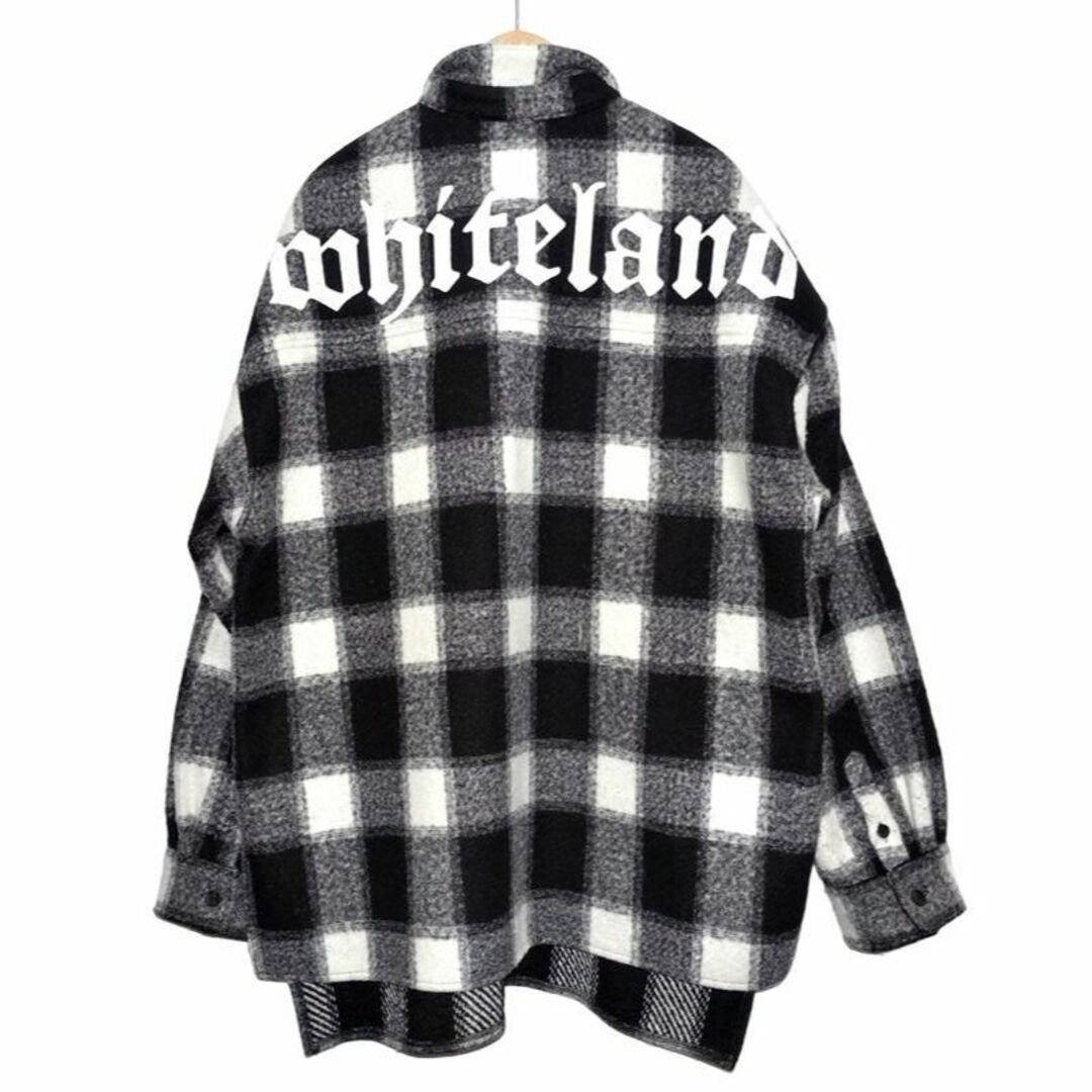 WHITELAND BIG LOGO CHECK SHIRT ホワイトランド