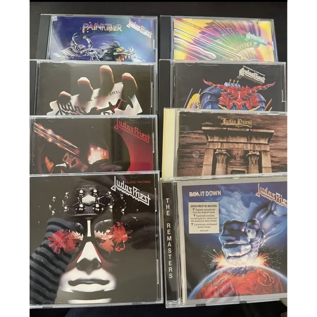 Judas Priest ジューダス・プリースト　CD8枚セット エンタメ/ホビーのCD(ポップス/ロック(洋楽))の商品写真