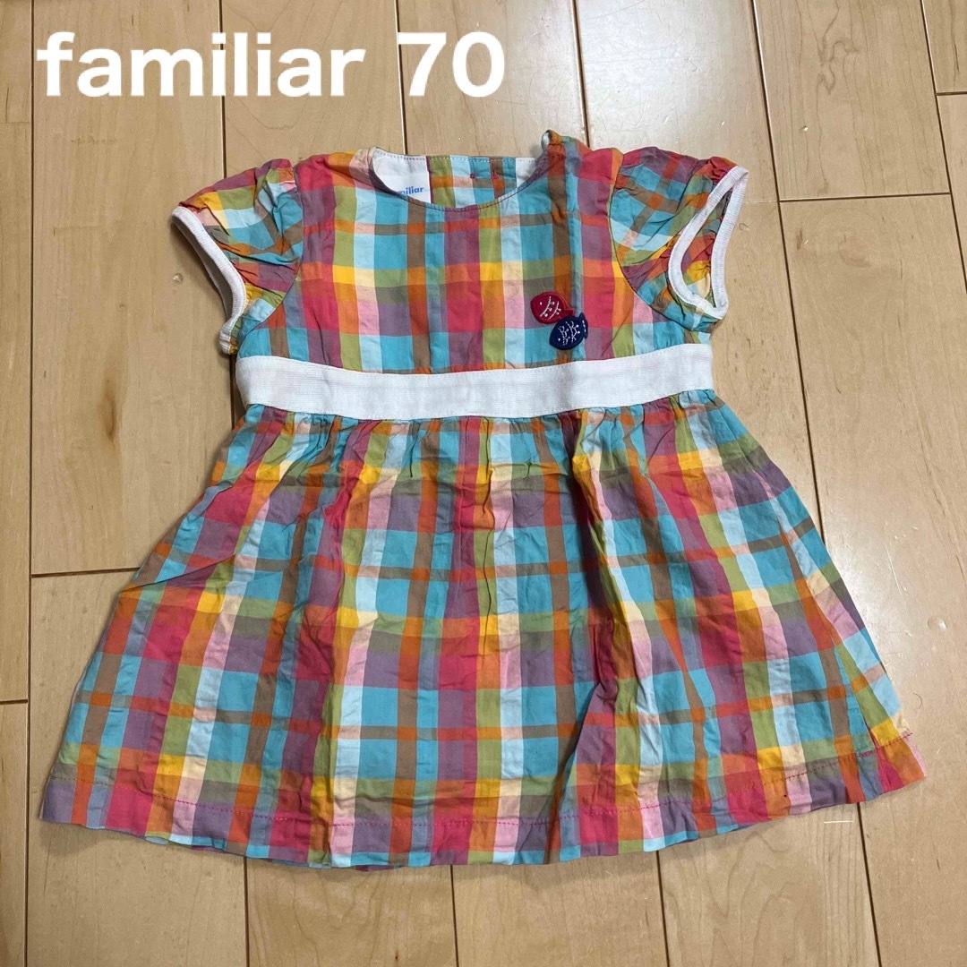 familiar - ファミリア ワンピース 70の通販 by Y&M's shop ...