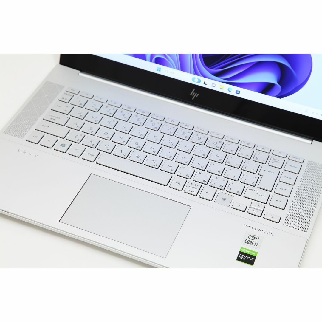 HP(ヒューレットパッカード)の【クリエイターモデル／グラボ搭載／Office2021】HP ENVY 15 スマホ/家電/カメラのPC/タブレット(ノートPC)の商品写真