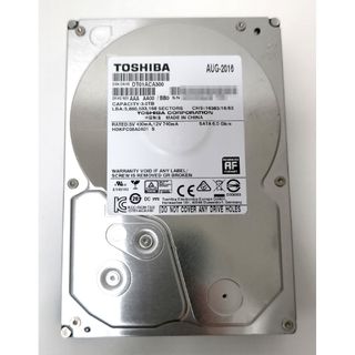 トウシバ(東芝)の東芝 4TB HDD MD04ACA400 SATA 3.5インチ内蔵(PCパーツ)