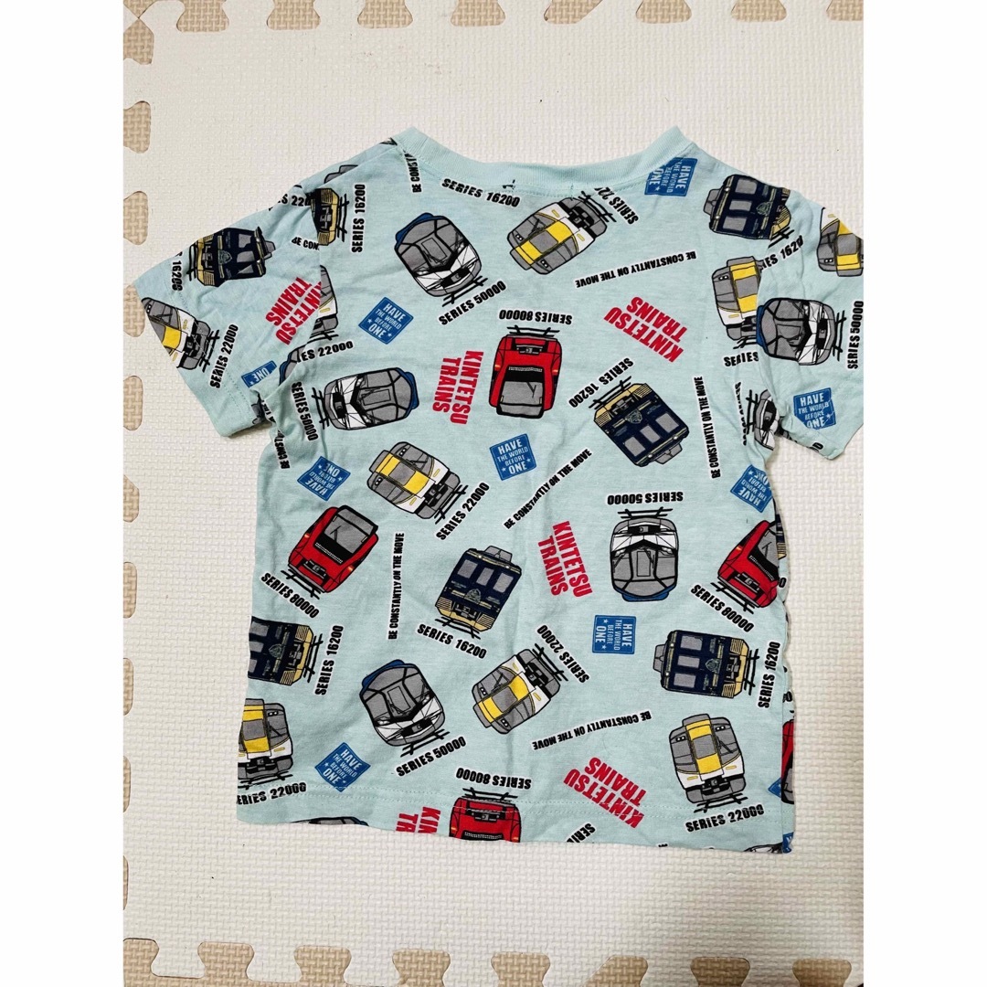 mou jon jon(ムージョンジョン)のHungryHeart  電車 110 キッズ/ベビー/マタニティのキッズ服男の子用(90cm~)(Tシャツ/カットソー)の商品写真