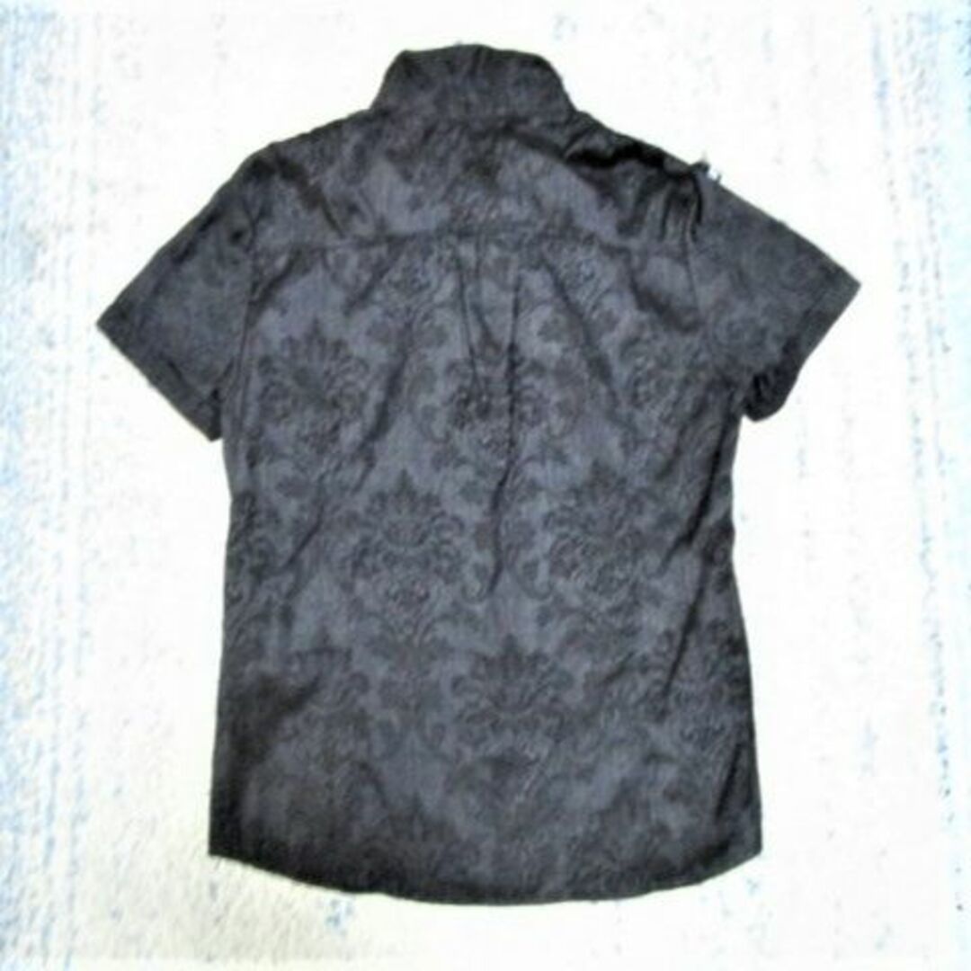 FUGA(フーガ)のFUGA　フーガ　アラベスク柄　襟ワイヤー　半袖シャツ☆ メンズのトップス(シャツ)の商品写真