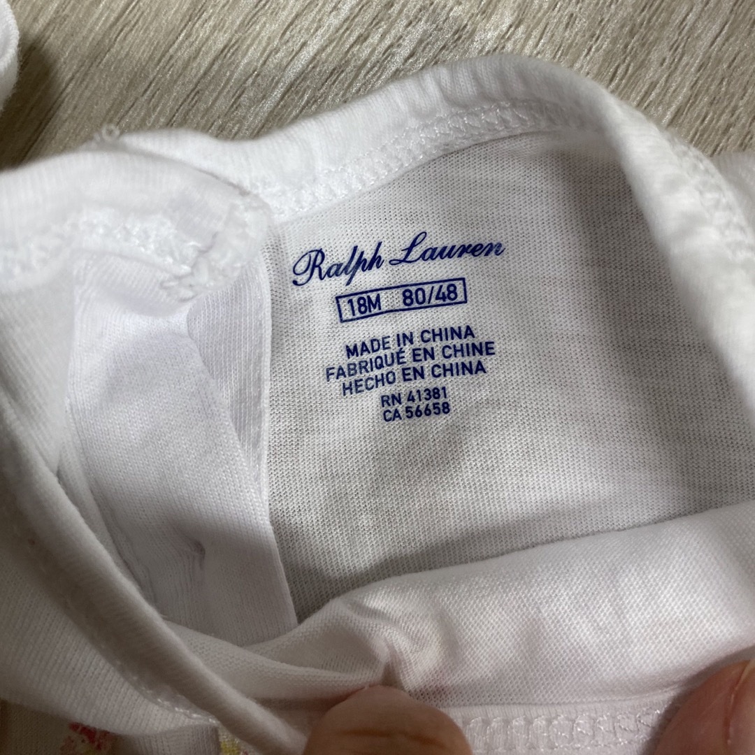 Ralph Lauren(ラルフローレン)のRalph Lauren サイズ18M キッズ/ベビー/マタニティのベビー服(~85cm)(Ｔシャツ)の商品写真