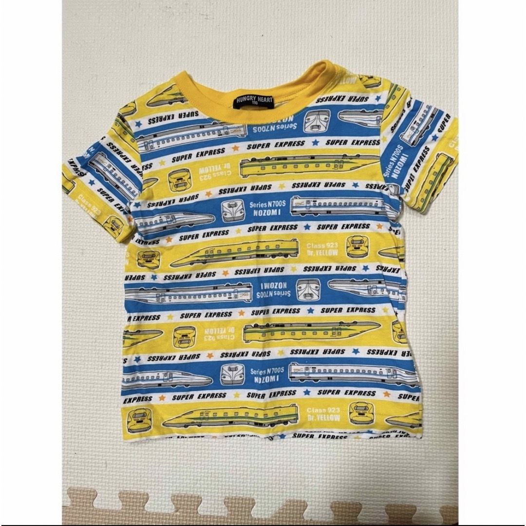 プラレール  110  半袖Tシャツ キッズ/ベビー/マタニティのキッズ服男の子用(90cm~)(Tシャツ/カットソー)の商品写真