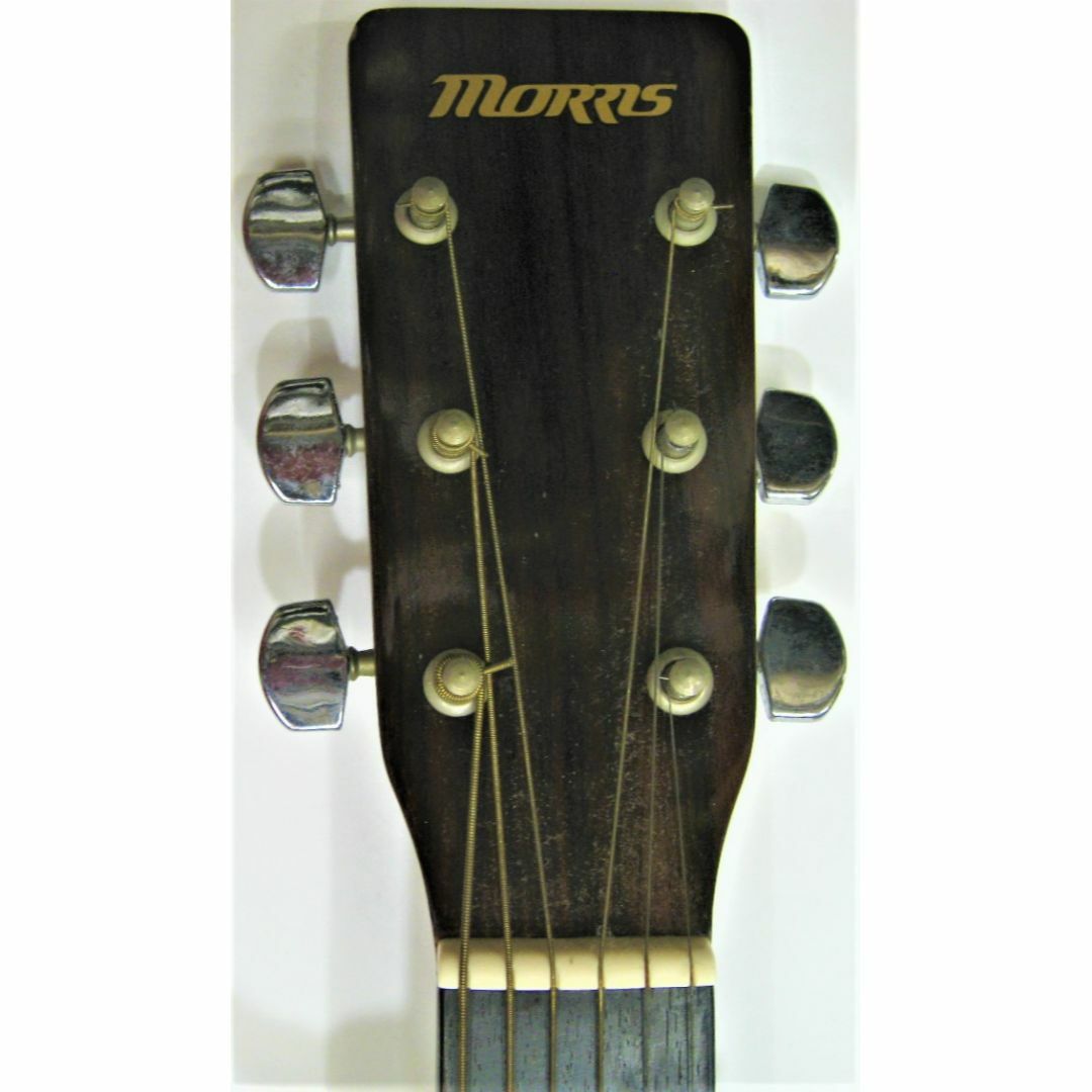 MORRIS(モーリス)の美品 モーリス MORRIS アコースティック ギター MF-201N 楽器のギター(アコースティックギター)の商品写真