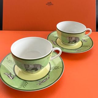 エルメス(Hermes)の美品⭐︎エルメス　HERMES  激レア　2客セット(グラス/カップ)