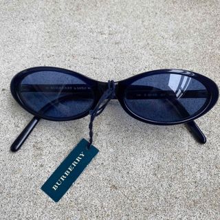 未使用 90s デッドストック BURBERRY イタリア製 サングラス Y2K-