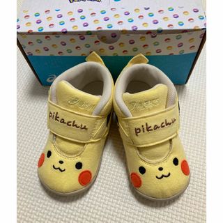 アシックス(asics)の【ふわふわくまさん様専用】アシックス　ポケモンシューズ13.5cm(スニーカー)