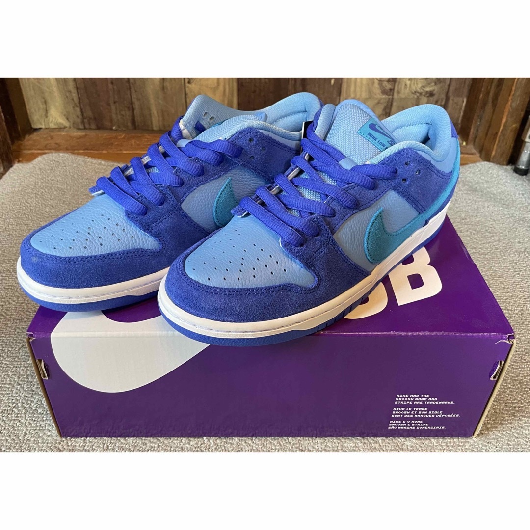 Nike SB Dunk Low  ナイキ SB ダンク ロー ブルーラズベリーNIKEダンク着脱タイプ